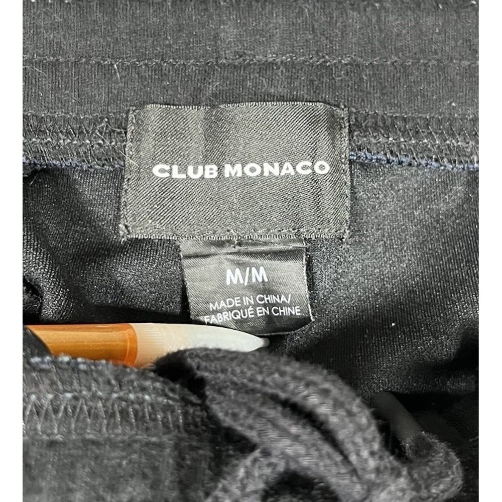 Club Monaco Drawstring Joggers Sweatpants For Men Navy Blue Size Medium stretchy - Picture 2 of 12